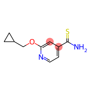 2-(cyclopropylmethoxy)pyridine-4-carbothioamide