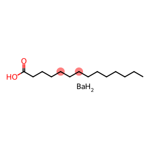 Bis(tetradecanoic acid)barium salt