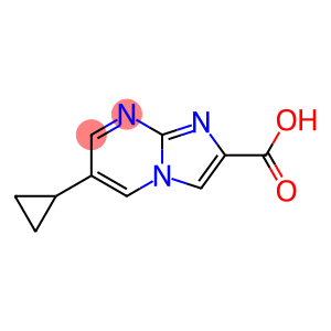 6-cyclopropylimidazo[1,2-a]pyrimidine-2-carboxylic acid