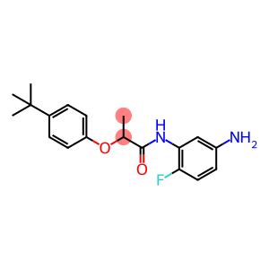 N-(5-Amino-2-fluorophenyl)-2-[4-(tert-butyl)-phenoxy]propanamide