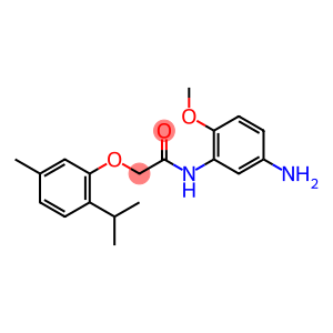 Acetamide, N-(5-amino-2-methoxyphenyl)-2-[5-methyl-2-(1-methylethyl)phenoxy]-