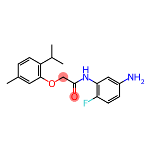 N-(5-Amino-2-fluorophenyl)-2-(2-isopropyl-5-methylphenoxy)acetamide