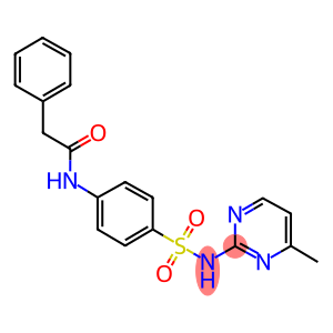 N-(4-{[(4-methyl-2-pyrimidinyl)amino]sulfonyl}phenyl)-2-phenylacetamide