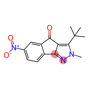 3-(TERT-BUTYL)-2-METHYL-6-NITROINDENO[3,2-C]PYRAZOL-4-ONE