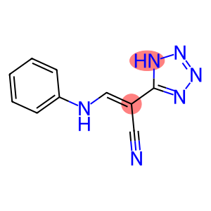 2-(2H-2,3,4,5-TETRAAZOLYL)-3-(PHENYLAMINO)PROP-2-ENENITRILE