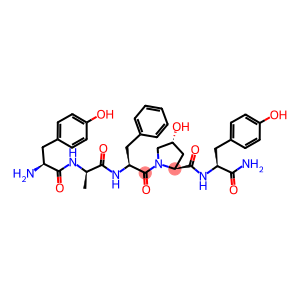 (D-ALA2,HYP4,TYR5)-BETA-CASOMORPHIN (1-5) AMIDE ACETATE SALT