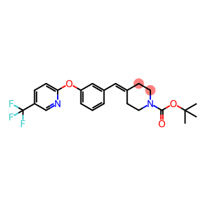 1-Piperidinecarboxylic acid, 4-[[3-[[5-(trifluoromethyl)-2-pyridinyl]oxy]phenyl]methylene]-, 1,1-dimethylethyl ester