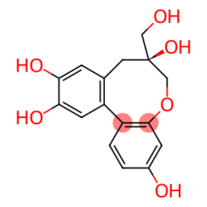 (7S)-3,7,10,11-Tetrahydroxy-7,8-dihydro-6H-dibenzo[b,d]oxocin-7-methanol