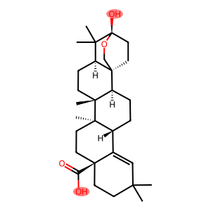 3β,25-Epoxy-3-hydroxyolean-18-en-28-oic acid