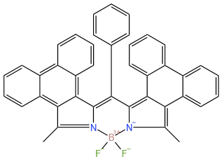 BORON,DIFLUORO[3-METHYL-1-[(3-METHYL-2H-DIBENZ[E,G]ISOINDOL-1-YL-ΚN)PHENYLMETHYLENE]-1H-DIBENZ[E,G]ISOINDOLATO-ΚN]-,(T-4)-