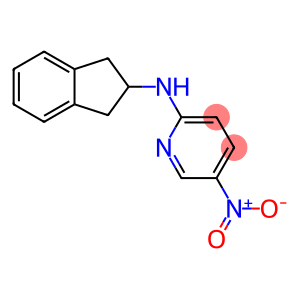 N-(2,3-dihydro-1H-inden-2-yl)-5-nitropyridin-2-amine