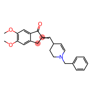 1H-Inden-1-one, 2,3-dihydro-5,6-dimethoxy-2-[[1,2,3,4-tetrahydro-1-(phenylmethyl)-4-pyridinyl]methylene]-