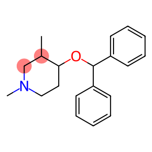 Piperidine, 4-(diphenylmethoxy)-1,3-dimethyl-