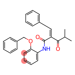 N-2-Benzyloxyphenyl α-Benzilidene-d5 Isobutyrylacetamide