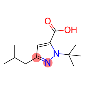 1-(Tert-butyl)-3-isobutyl-1H-pyrazole-5-carboxylic acid