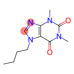 7-butyl-1,3-dimethyl-1H-purine-2,6(3H,7H)-dione