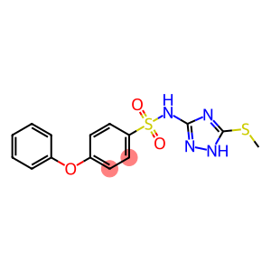 N-[5-(methylsulfanyl)-4H-1,2,4-triazol-3-yl]-4-phenoxybenzene-1-sulfonamide