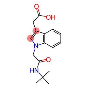 2-{1-[(tert-butylcarbamoyl)methyl]-1H-indol-3-yl}acetic acid