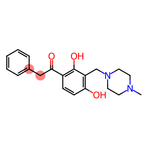 1-{2,4-dihydroxy-3-[(4-methylpiperazin-1-yl)methyl]phenyl}-2-phenylethanone