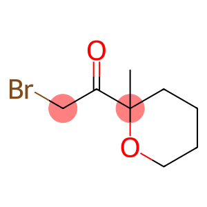 Ethanone, 2-bromo-1-(tetrahydro-2-methyl-2H-pyran-2-yl)- (9CI)