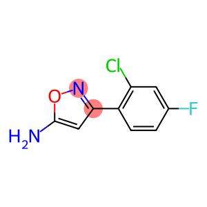 3-(2-chloro-4-fluorophenyl)-1,2-oxazol-5-amine