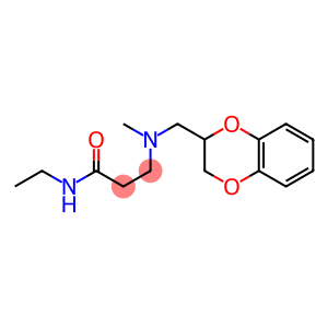Propanamide,3-[[(2,3-dihydro-1,4-benzodioxin-2-yl)methyl]methylamino]-N-ethyl-
