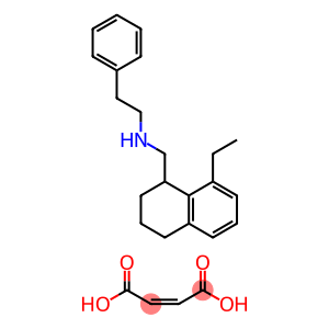 1-Naphthalenemethanamine, 8-ethyl-1,2,3,4-tetrahydro-N-(2-phenylethyl)-, (2Z)-2-butenedioate (1:1)