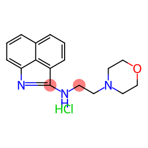 Benz[cd]indol-2-amine, N-[2-(4-morpholinyl)ethyl]-, hydrochloride (1:2)