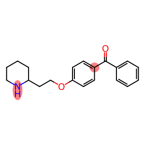 4-[2-(1-Piperidinyl)ethoxy]benzophenone