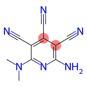 3,4,5-Pyridinetricarbonitrile, 2-amino-6-(dimethylamino)-