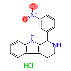 1-(3-硝基苯基)-2,3,4,9-四氢-1H-吡啶并[3,4-b]吲哚盐酸盐