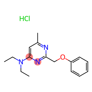 N,N-diethyl-6-methyl-2-(phenoxymethyl)pyrimidin-4-amine hydrochloride