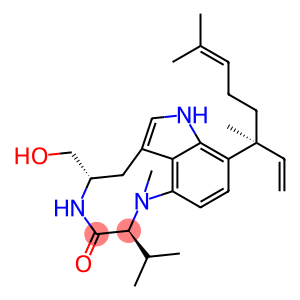 (2S,5S)-9-[(S)-1-Ethenyl-1,5-dimethyl-4-hexenyl]-1,2,4,5,6,8-hexahydro-5-(hydroxymethyl)-1-methyl-2-isopropyl-3H-pyrrolo[4,3,2-gh]-1,4-benzodiazonine-3-one