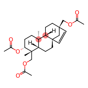 17-Nor-8β,13β-kaur-15-ene-3α,18-diol, 13-(hydroxymethyl)-, triacetate (7CI)