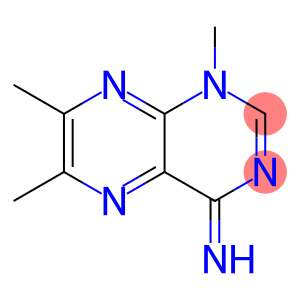 4(1H)-Pteridinimine,1,6,7-trimethyl-(9CI)