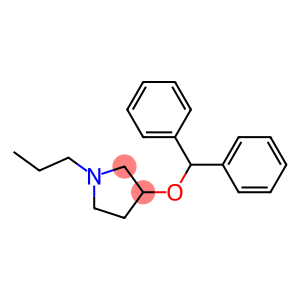 3-benzhydryloxy-1-propyl-pyrrolidine