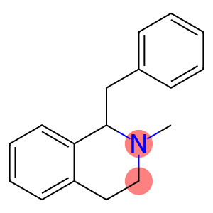 Isoquinoline, 1,2,3,4-tetrahydro-2-methyl-1-(phenylmethyl)-