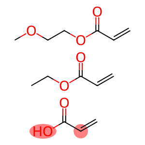 2-Propenoic acid polymer with ethyl 2-propenoate and 2-methoxyethyl 2-propenoate