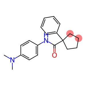 Cyclopentanecarboxamide, N-[4-(dimethylamino)phenyl]-1-phenyl-