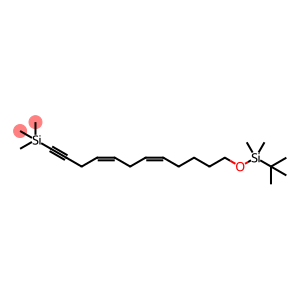 Silane, [12-[[(1,1-dimethylethyl)dimethylsilyl]oxy]-4,7-dodecadien-1-ynyl]trimethyl-, (Z,Z)- (9CI)