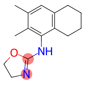 1-NAPHTHYLAMINE, 5,6,7,8-TETRAHYDRO-2,3-DIMETHYL-N-(2-OXAZOLINYL)-