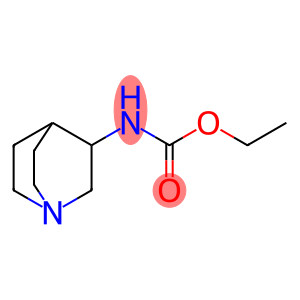 3-Quinuclidinecarbamic acid, ethyl ester