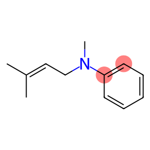 N-methyl-N-(3-methylbut-2-enyl)aniline