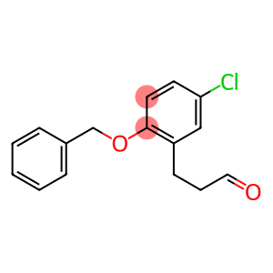 Benzenepropanal, 5-chloro-2-(phenylMethoxy)-