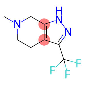 6-methyl-3-(trifluoromethyl)-1H,4H,5H,6H,7H-pyrazolo[3,4-c]pyridine