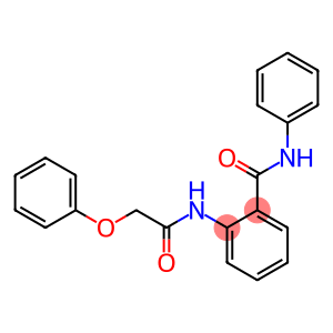 2-[(phenoxyacetyl)amino]-N-phenylbenzamide