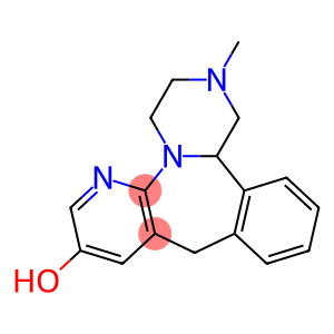 Pyrazino[2,1-a]pyrido[2,3-c][2]benzazepin-8-ol, 1,2,3,4,10,14b-hexahydro-2-methyl-