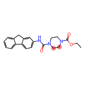 ethyl 4-[(9H-fluoren-2-yl)carbamoyl]piperazine-1-carboxylate