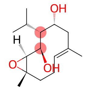 (1S,2R,3R,4R,6E,10S)-6,10-Dimethyl-3-(1-methylethyl)-11-oxabicyclo[8.1.0]undec-6-ene-2,4-diol