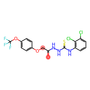N-{[(2,3-dichlorophenyl)carbamothioyl]amino}-2-[4-(trifluoromethoxy)phenoxy]acetamide